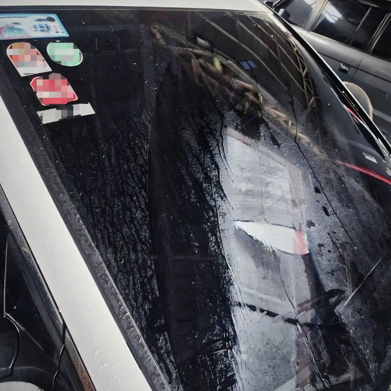 Car before cleaning and detailing