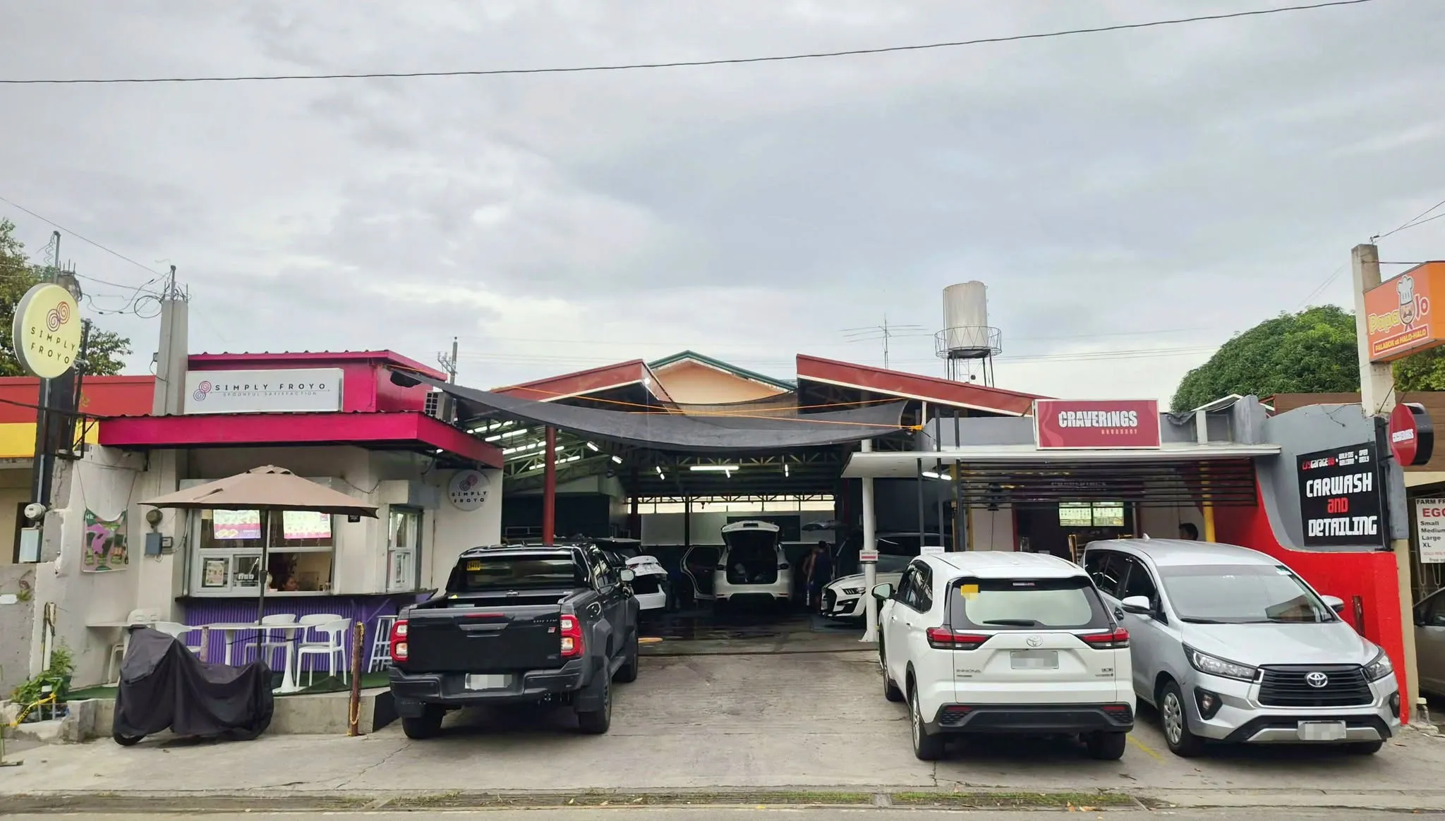 CJ's Garage 88 storefront in BF Resort Village, Las Piñas